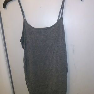 Gray tank top